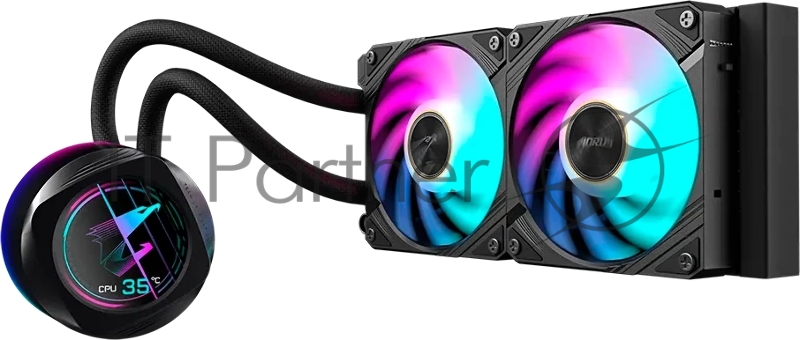 Кулер для процессора Gigabyte MULTI SOCKET GP-AORUS WATERFORCE X II 240