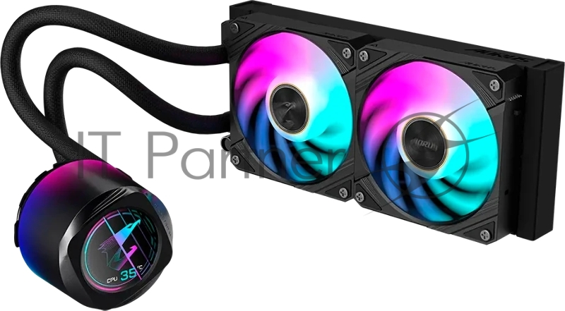 Кулер для процессора Gigabyte MULTI SOCKET GP-AORUS WATERFORCE X II 240