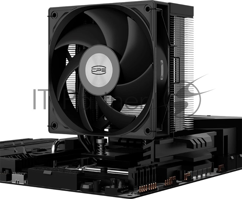 Устройство охлаждения(кулер) PcCooler RT500 TC Soc-AM5/AM4/1200/1700/1851 черный 4-pin 32dB Al+Cu 240W Ret (RT500TC-BKNWYX-GL)