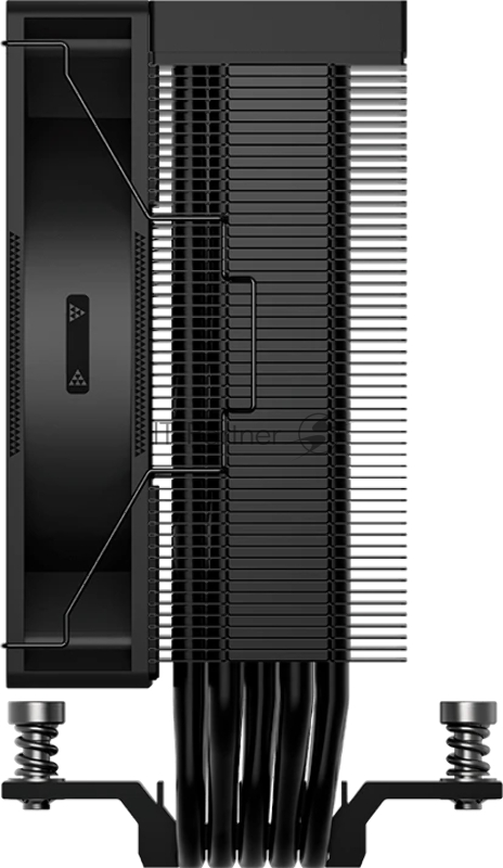 Устройство охлаждения(кулер) PcCooler RT500 TC Soc-AM5/AM4/1200/1700/1851 черный 4-pin 32dB Al+Cu 240W Ret (RT500TC-BKNWYX-GL)