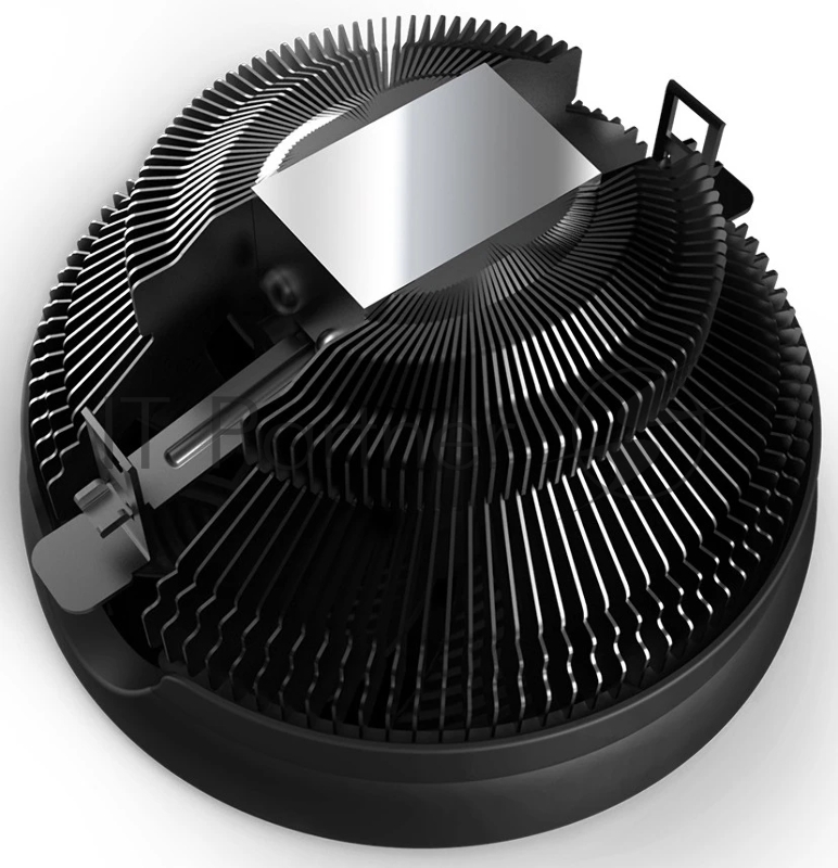 Устройство охлаждения(кулер) PcCooler E126M Pro RGB Soc-AM5/AM4/1200/1700/1851 черный 4-pin 29.8dB Al 90W 266gr Ret (R3-0120WBKSXX-GL)