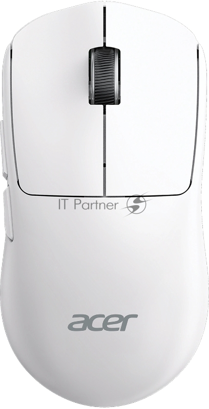 Мышь Acer OMR401 белый оптическая 12000dpi беспров. BT/Radio USB 5but (ZL.MCECC.05D)