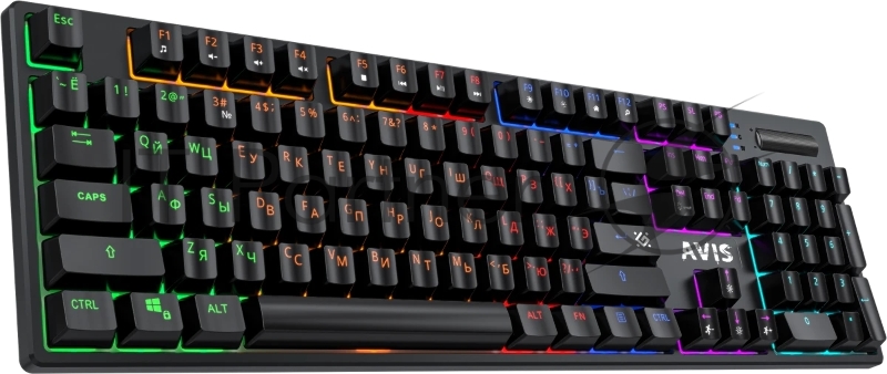 Клавиатура DEFENDER (45312) Avis GK-312 RU,черный, механическая