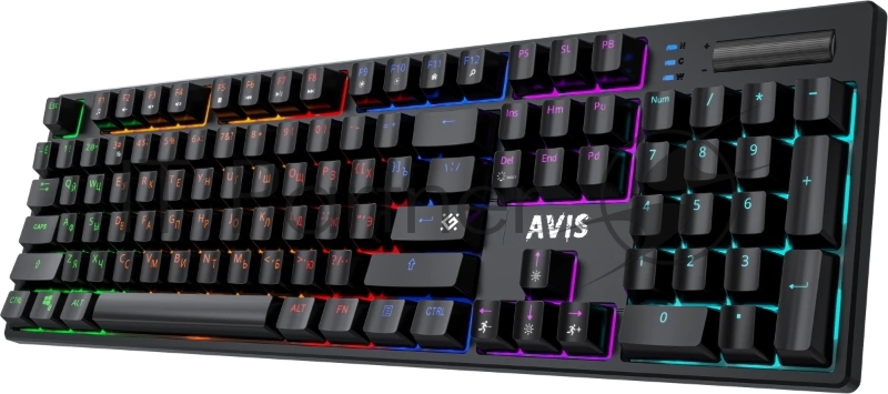 Клавиатура DEFENDER (45312) Avis GK-312 RU,черный, механическая