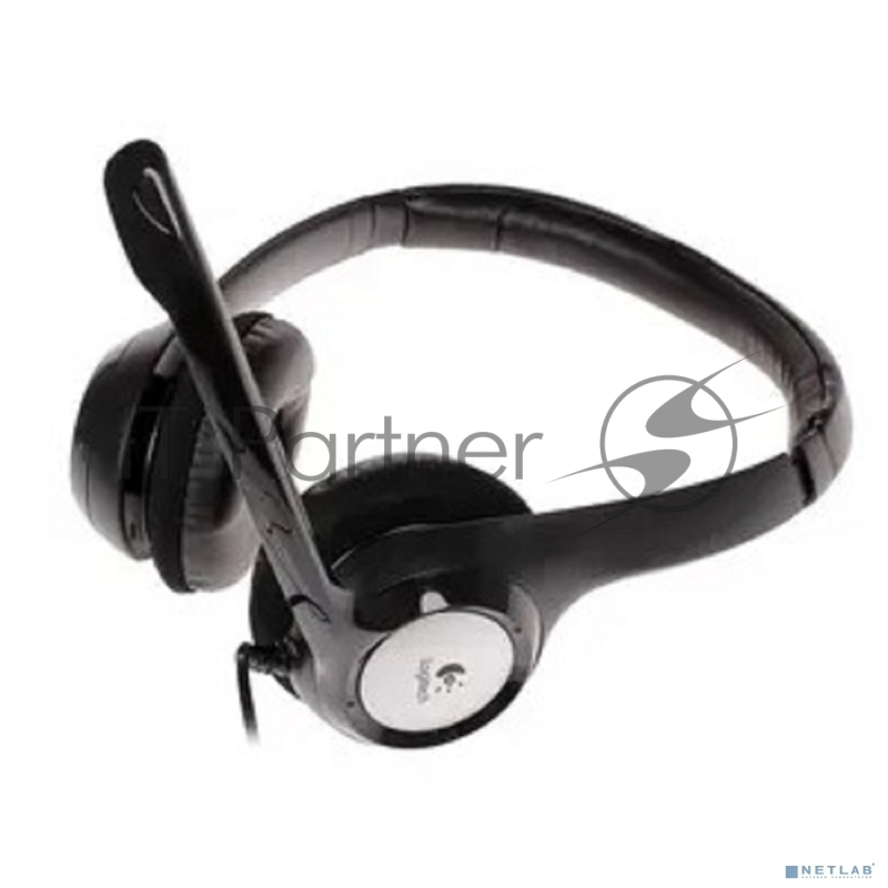 Гарнитура Logitech Headset Logitech H390 USB черный