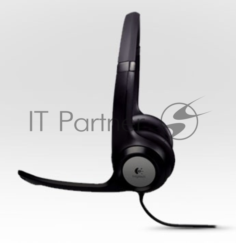 Гарнитура Logitech Headset Logitech H390 USB черный