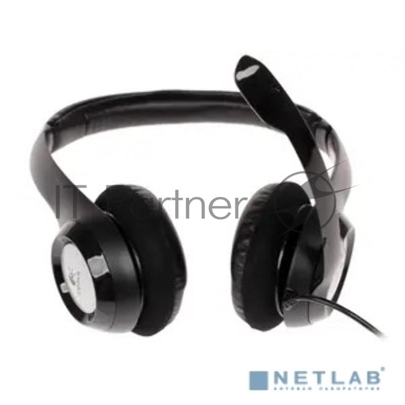 Гарнитура Logitech Headset Logitech H390 USB черный