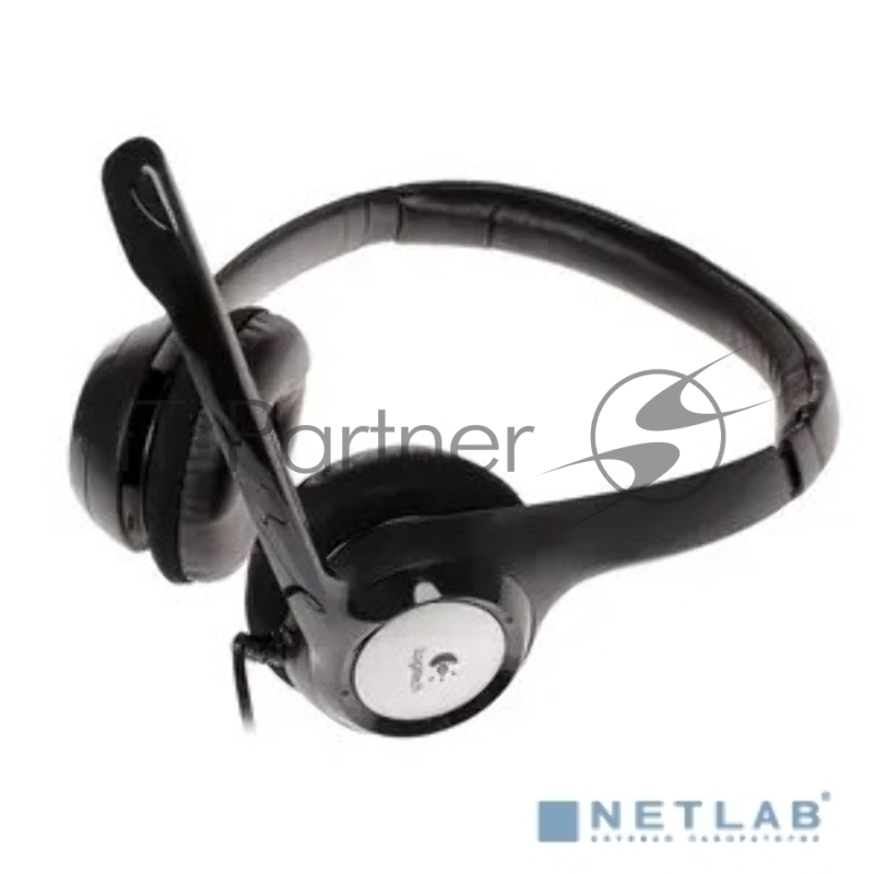 Гарнитура Logitech Headset Logitech H390 USB черный