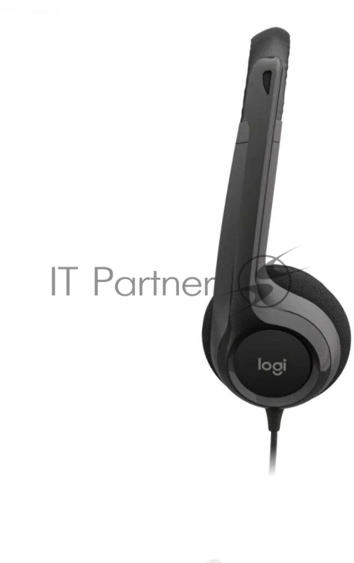 Гарнитура Logitech Headset Logitech H390 USB черный