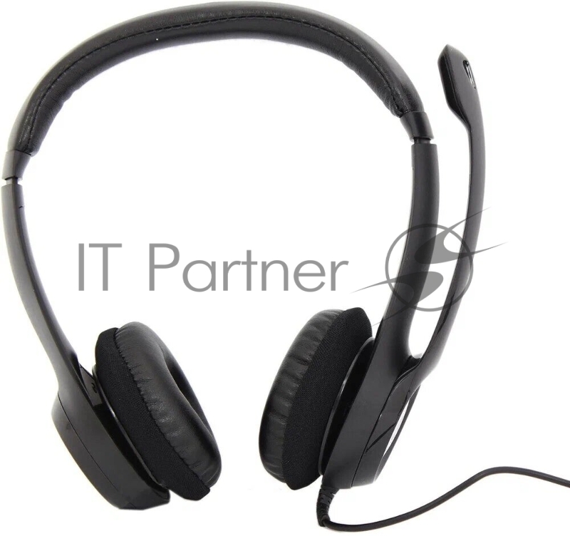 Гарнитура Logitech Headset Logitech H390 USB черный