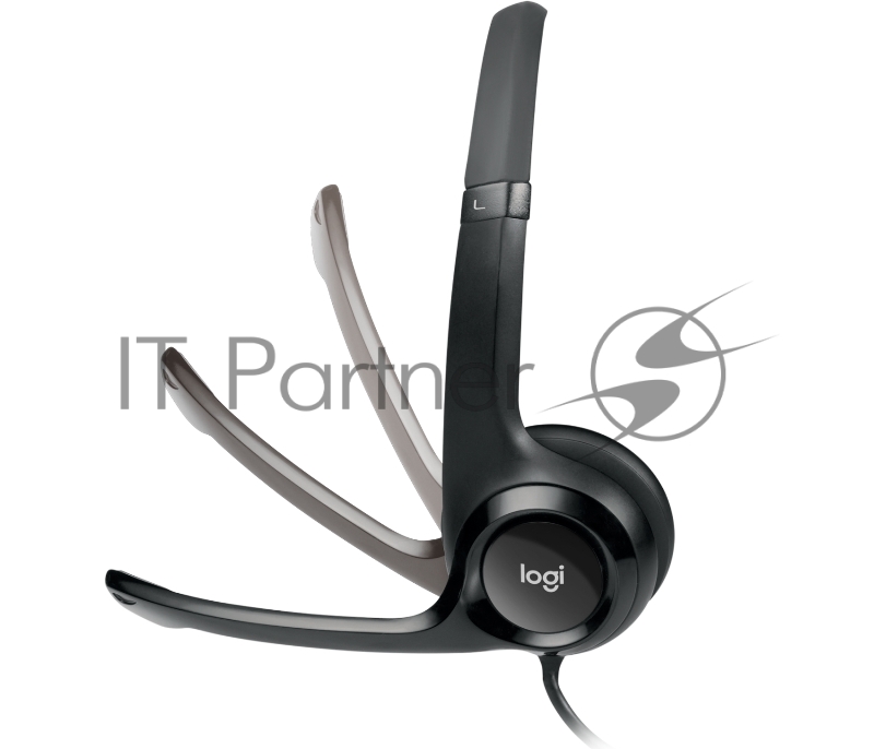 Гарнитура Logitech Headset Logitech H390 USB черный