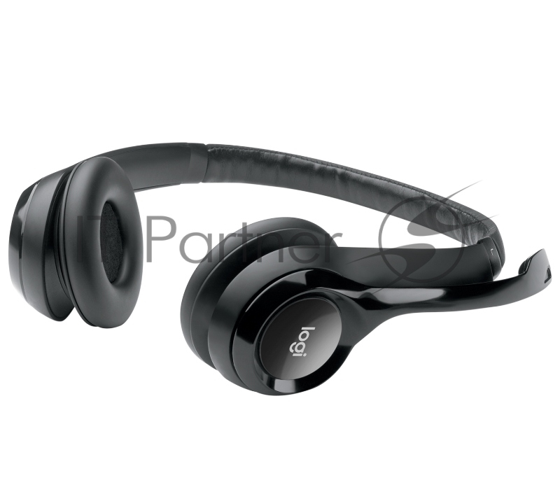 Гарнитура Logitech Headset Logitech H390 USB черный