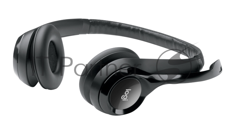 Гарнитура Logitech Headset Logitech H390 USB черный