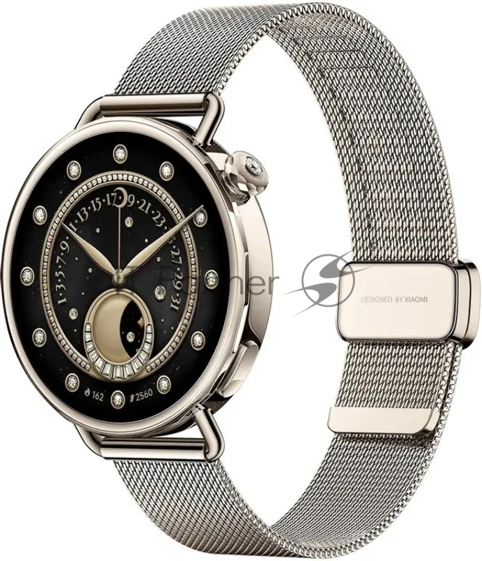 Смарт-часы Xiaomi Watch S4 41мм 1.43 AMOLED корп.золотистый рем.золотистый (BHR07VWGL)