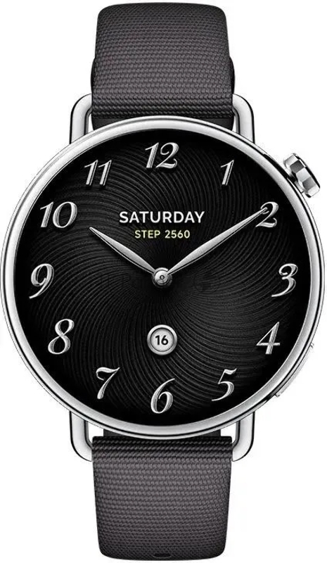 Смарт-часы Xiaomi Watch S4 41мм 1.43 AMOLED корп.черный рем.черный (BHR07VRGL)