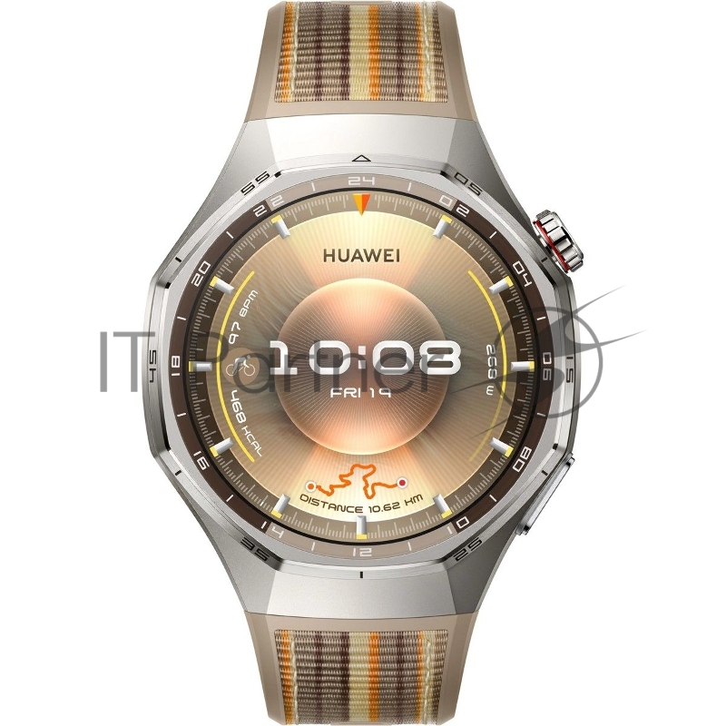 Смарт-часы HUAWEI Watch GT 6 Pro Brown Woven 55020FWA