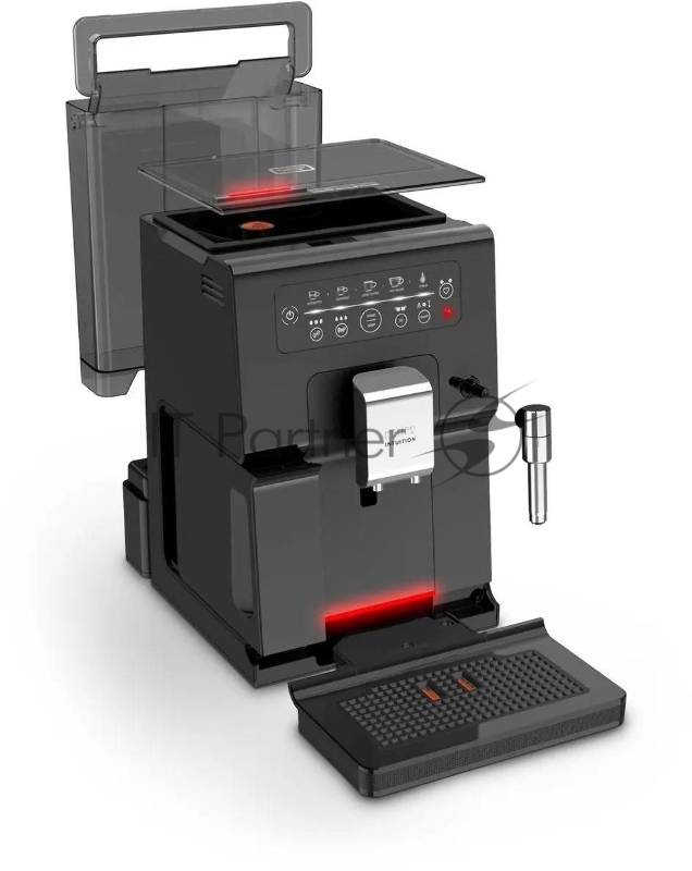 Кофемашина Krups Essential EA870810 1450Вт черный/нержавеющая сталь