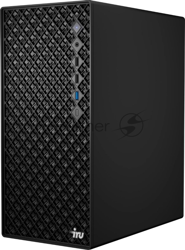 Компьютер IRU Tactio 520B6SB MT Ryzen 5 8600G (4.3) 32Gb SSD512Gb RGr Windows 11 Pro 2.5xGbitEth 450W черный (RUS) (2131216)