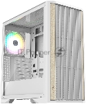 Корпус без блока питания/ Case Raijintek AGOS MAX, Midi-Tower, TG, 1x140mm ARGB, 2xUSB 3.0 + 1xUSB 2.0, E-ATX, ATX, mATX, mITX White