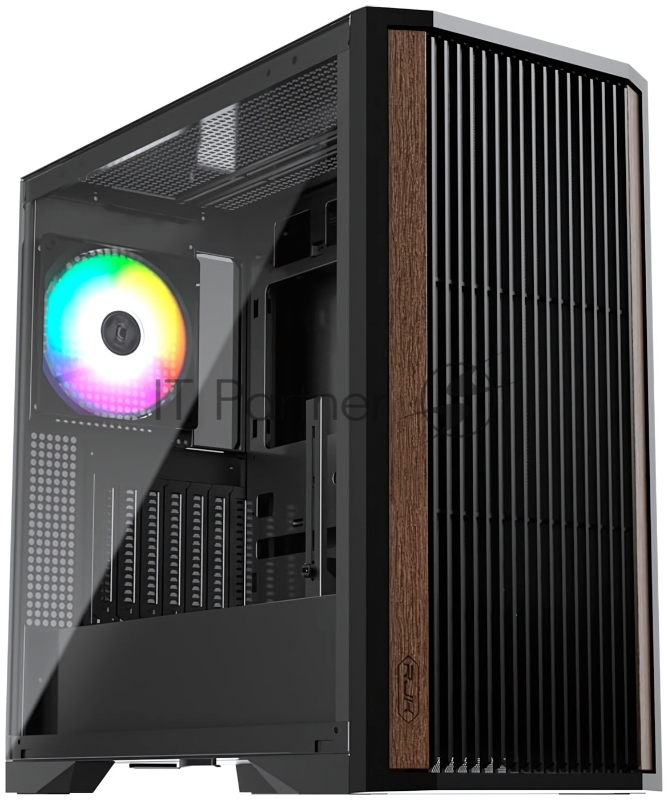 Корпус без блока питания/ Case Raijintek AGOS MAX, Midi-Tower, TG, 1x140mm ARGB, 2xUSB 3.0 + 1xUSB 2.0, E-ATX, ATX, mATX, mITX Black