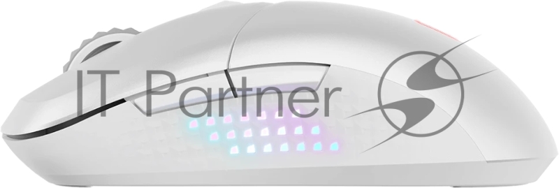 Мышь MSI VERSA 300 ELITE W белый оптическая 26000dpi беспров. BT USB2.0 6but (S12-4301450-CLA)