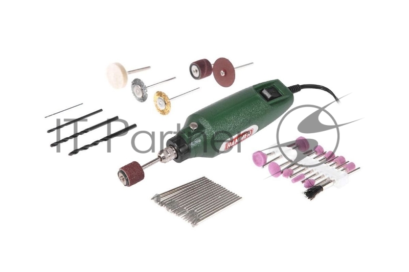 Дрель (мини) Hammer MD050A 12В 1-3.2мм 15000об/мин + аксессуары 80шт, в блистере