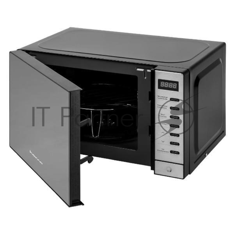 Микроволновая печь Home HDG207AB алюминий/черный