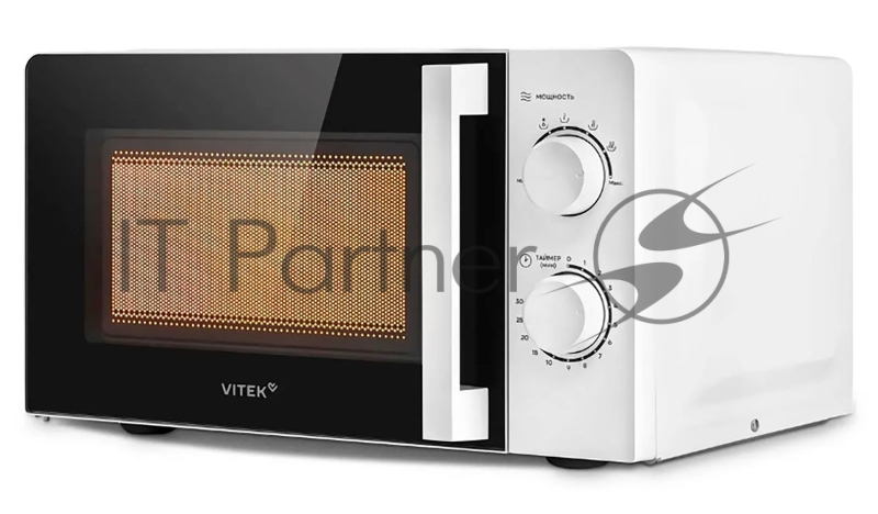 Микроволновая Печь Vitek VT-MW0120 20л. 700Вт белый/серебристый
