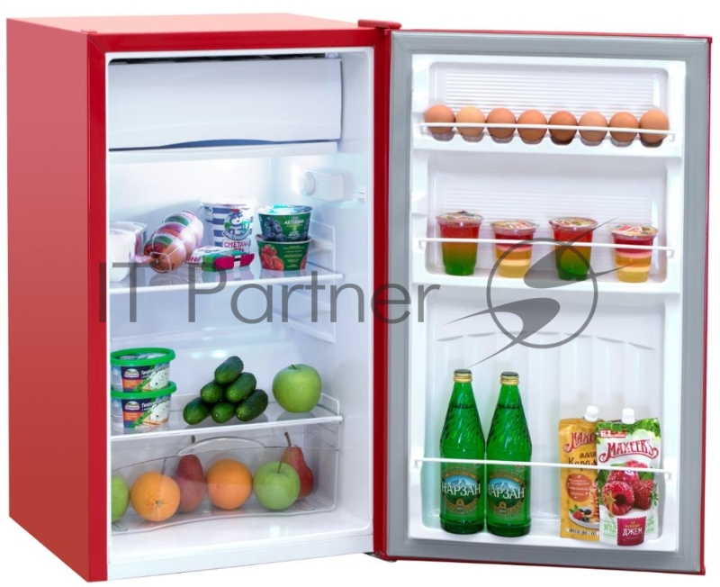 Холодильник Nordfrost NR 403 R красный однокамерный 93/11л морозилка сверху