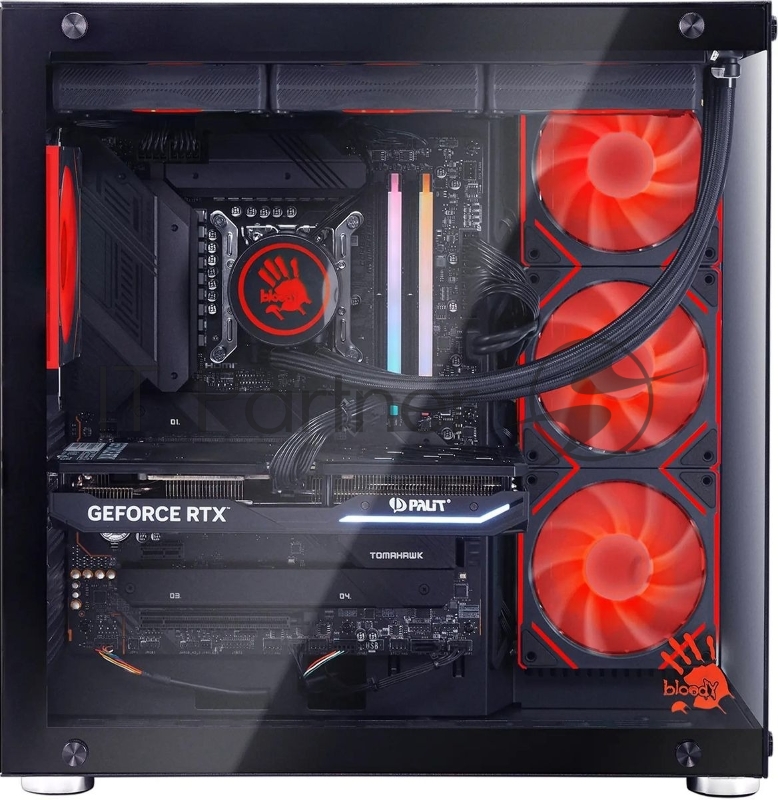 ПК Bloody BD-PC CZ79C3 MT i5 14600KF (3.5) 32Gb SSD1Tb RTX5070 12Gb Windows 11 Home 64 2.5xGbitEth 850W черный (RUS) (2129071)