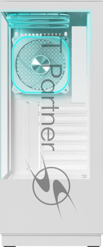 Корпус компьютерный Defender HyperHub белый,ATX,3fans,switch&M/BSync