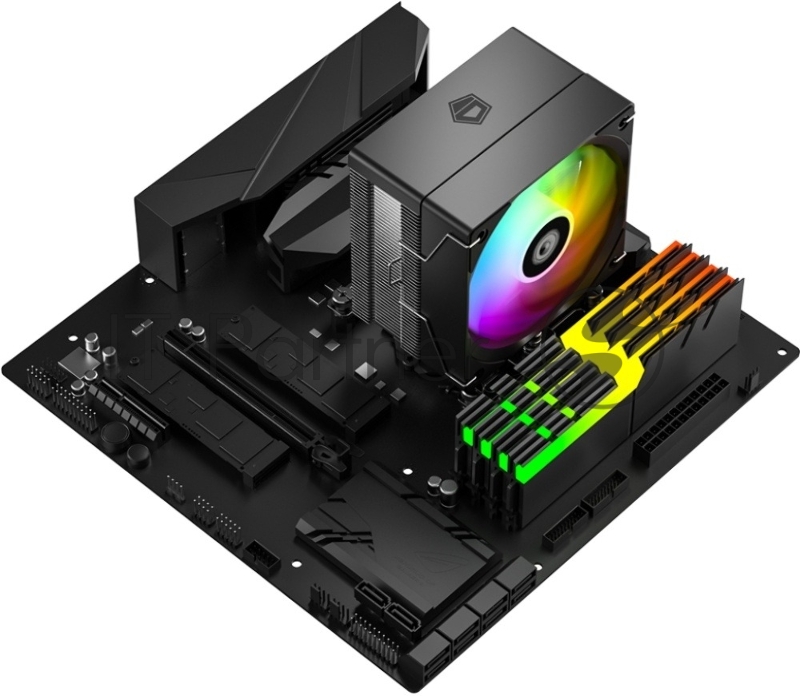 Кулер Cooler ID-Cooling SE-903-XT V2 ARGB LGA1851/1700/1200/115X/AM5/AM4 ( TDP 150W, PWM, 3 тепл.трубки прямого контакта, FAN 100mm, Addressable RGB LED) RET