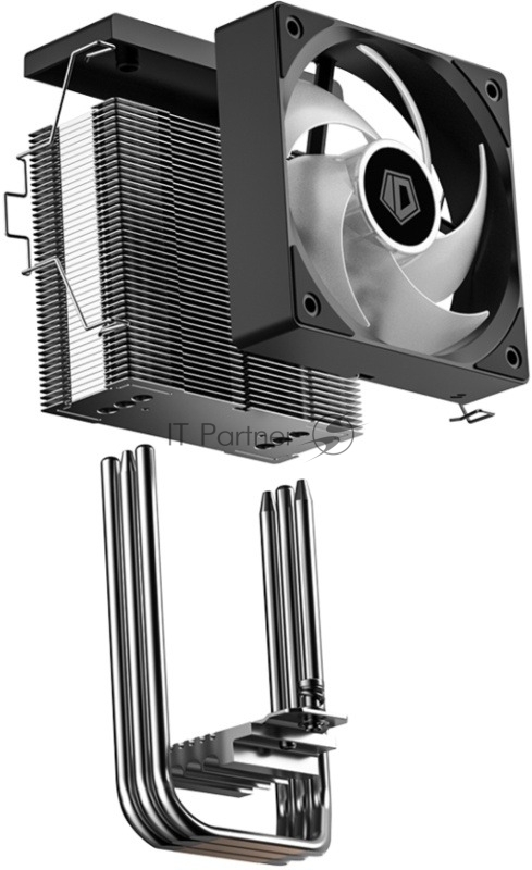 Кулер Cooler ID-Cooling SE-903-XT V2 ARGB LGA1851/1700/1200/115X/AM5/AM4 ( TDP 150W, PWM, 3 тепл.трубки прямого контакта, FAN 100mm, Addressable RGB LED) RET