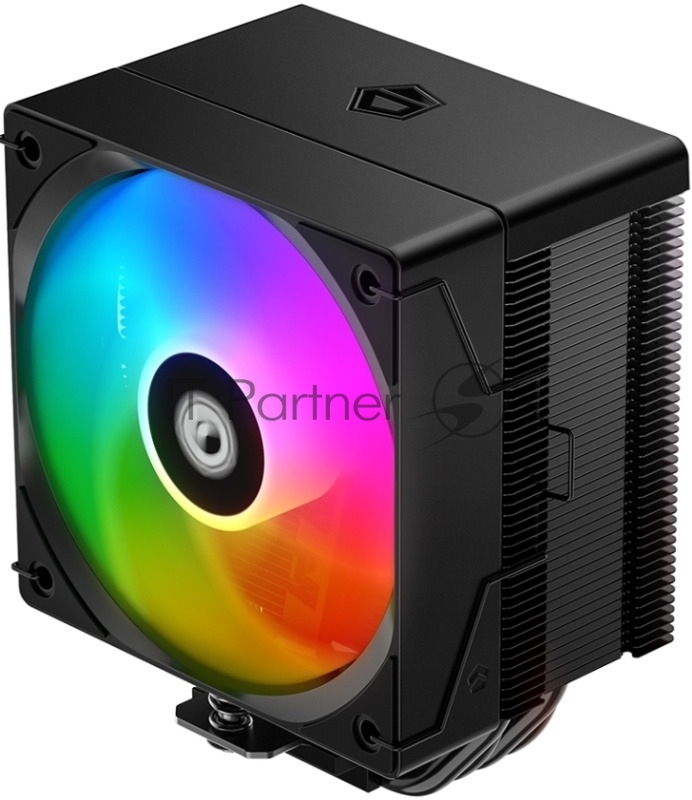 Кулер Cooler ID-Cooling SE-904-XT ARGB BLACK LGA1851/1700/1200/115X/AM5/AM4 ( TDP 180W, PWM, 4 тепл.трубки прямого контакта, FAN 100mm, Addressable RGB LED) RET