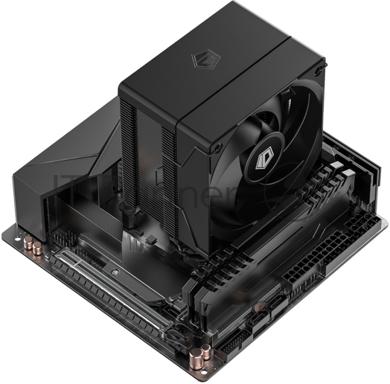 Кулер Cooler ID-Cooling SE-904-XT BLACK LGA1851/1700/1200/115X/AM5/AM4 (TDP 180W, PWM, 4 тепл.трубки прямого контакта, FAN 100mm) RET