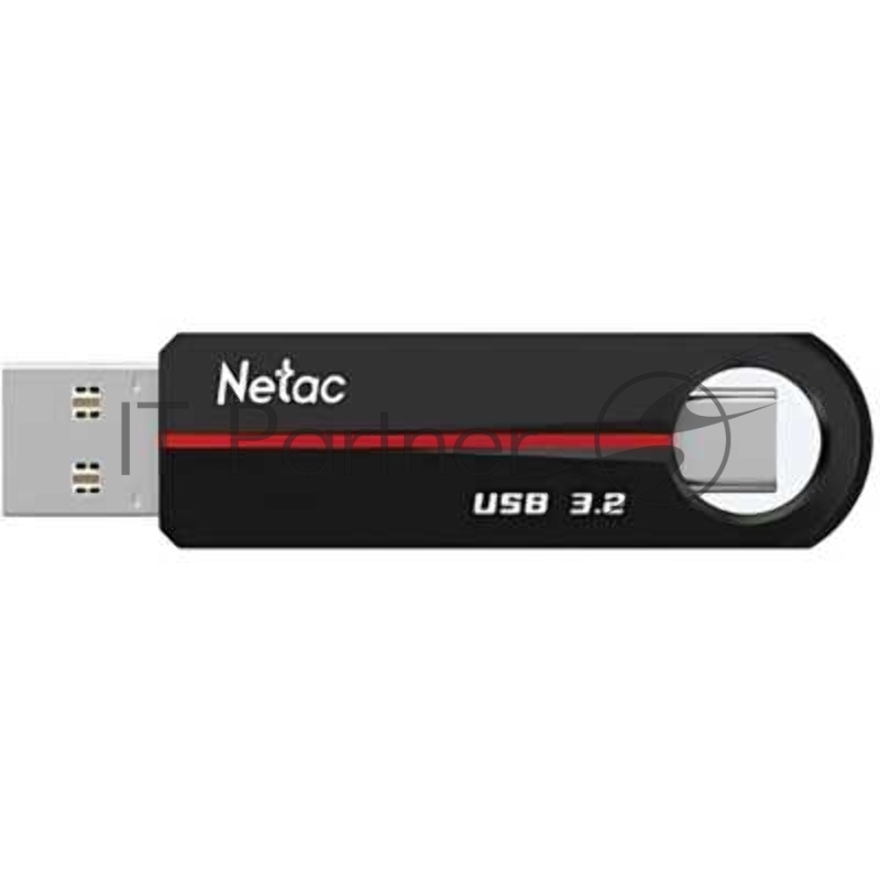 Флеш Диск Netac US18 256Gb <NT03US18C-256G-32BK>, USB3.2+TypeC