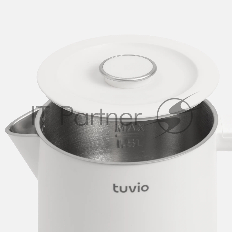 Чайник умный Wi-Fi Tuvio TKP0917S, белый, с двойными стенками