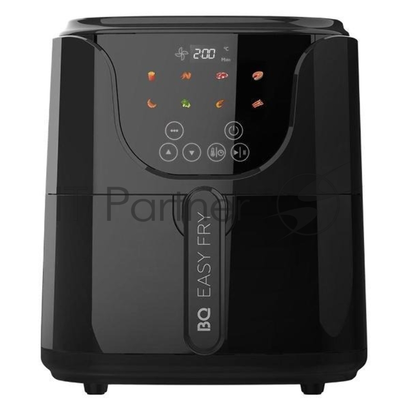 Аэрогриль BQ AF5011S черный Мощность 1500 Вт, Объем 5 л