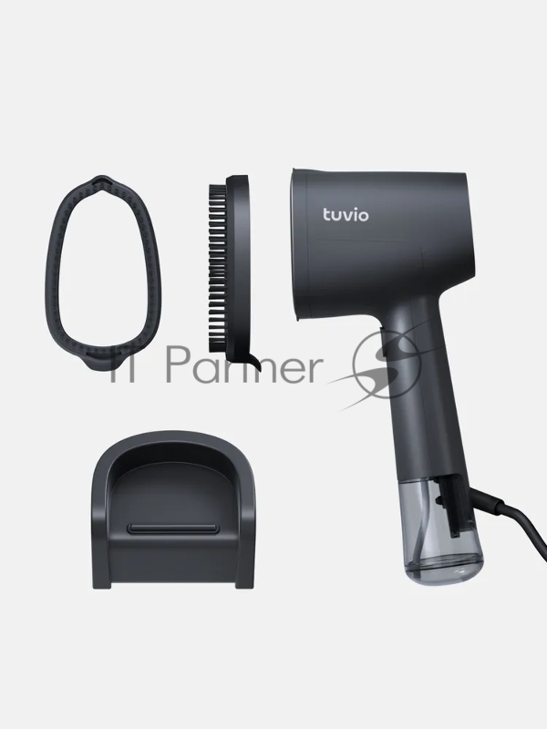 Ручной отпариватель 1500 Вт Tuvio TGS01H, серый