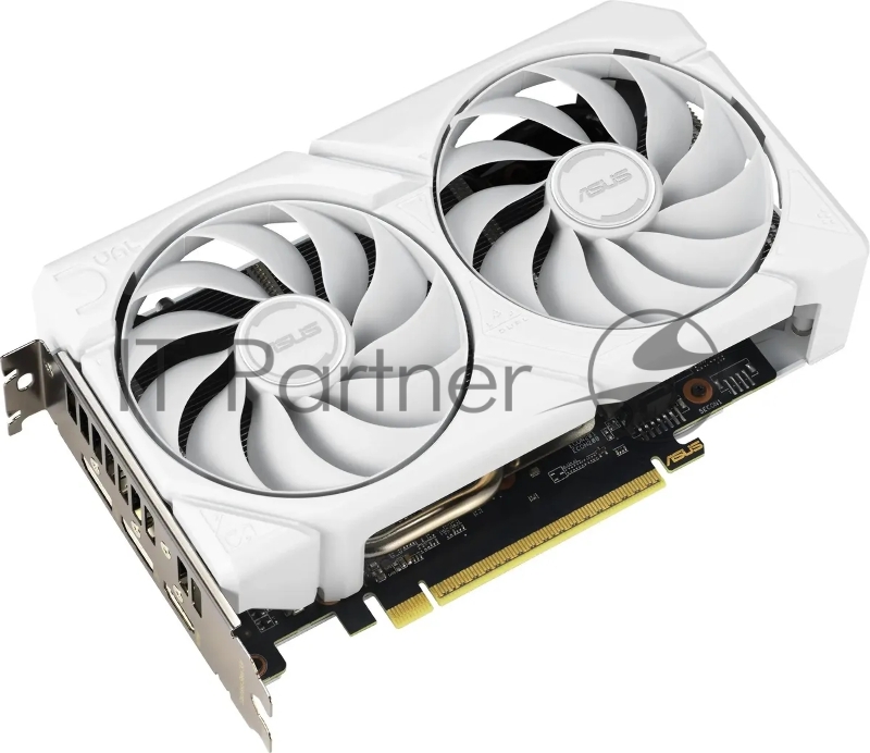 Видеокарта Asus DUAL-RX9060XT-16G-WHITE