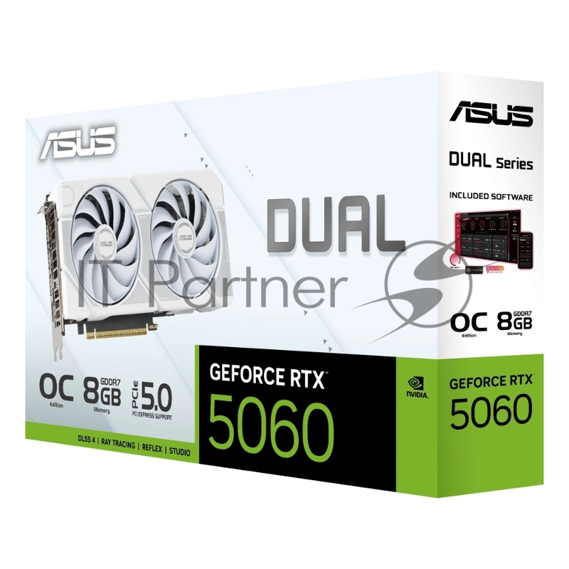 Видеокарта Asus DUAL-RTX5060-O8G-WHITE