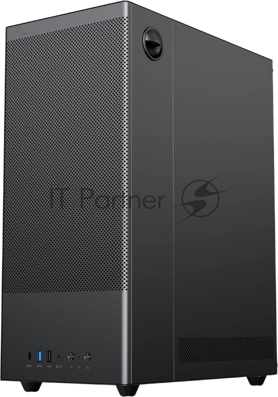 Корпус для ПК ACD Citadel 108B ATX, Type-C + 2XUSB ports + HD audio combo, Mesh, TG, Black.