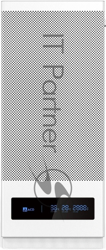 Корпус для ПК ACD Citadel 108DW ATX, Type-C + 2 X USB ports + HD audio combo, Mesh, TG, White