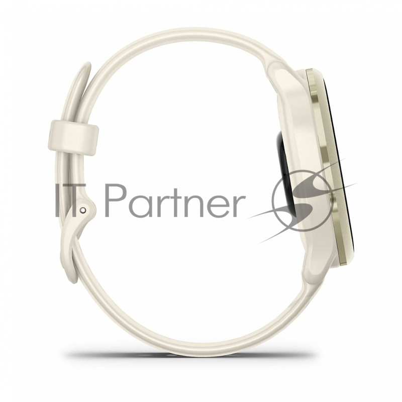 Смарт-часы Garmin Vivoactive 6 золотистый, ремешок слоновая кость 42,2мм