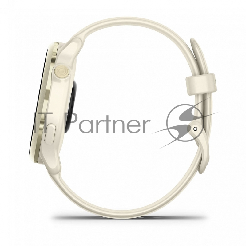 Смарт-часы Garmin Vivoactive 6 золотистый, ремешок слоновая кость 42,2мм