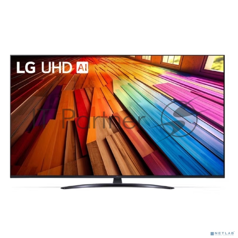 Телевизор LG 50 50UT81006LA.ARUG черный LED UHD 60Hz Smart TV
