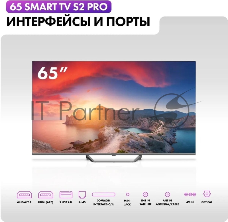 Телевизор HAIER 65 Smart TV S2 Pro