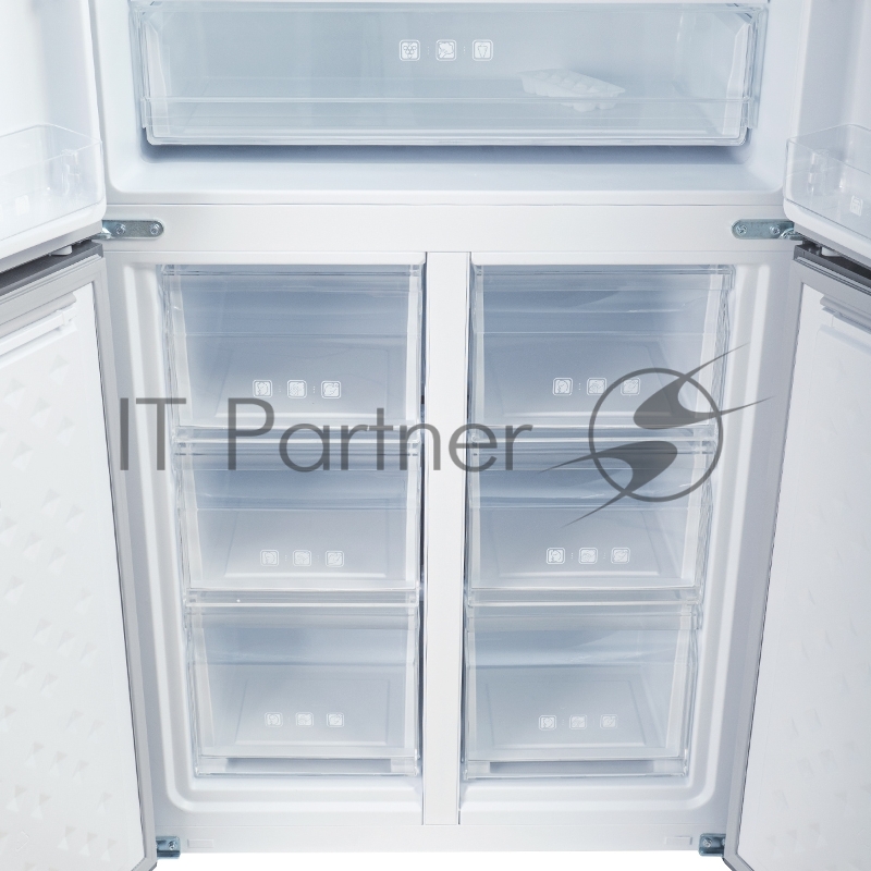 Холодильник Centek CT-1750 3-хкамерн. белый инвертер