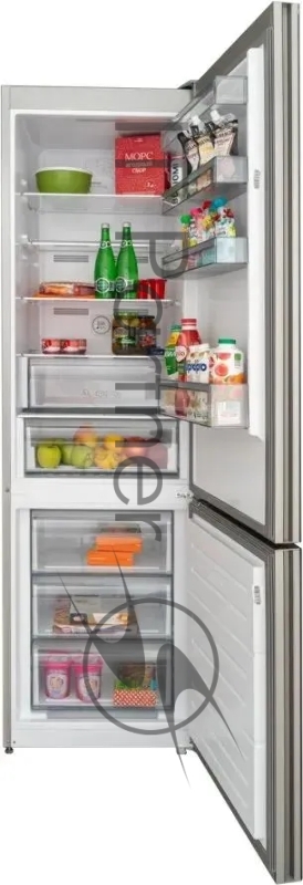 Холодильник Schaub Lorenz SLU S379Y4E 2-хкамерн. черное стекло