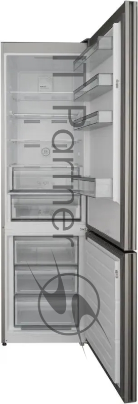 Холодильник Schaub Lorenz SLU S379Y4E 2-хкамерн. черное стекло